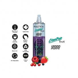 Saltica Cyberpunk 12000 Mixed Berry